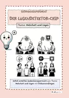 Vorschau - Arbeitsblätter - GX Lügendetektor-Chip - Gedankenexperiment zum Thema Lügen - Deckblatt