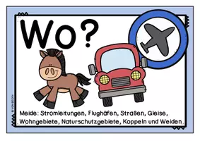 Vorschau - Präsentationen/Tafelbilder - Belehrung: Gefahren beim Drachensteigen (Drachen steigen lassen) - Seite 3