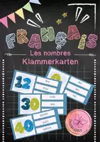 Vorschau - Stationenlernen - Les nombres - Klammerkarten - Deckblatt