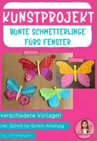Vorschau - Mal- und Bastelvorlagen - Materialpaket: Kunst mit Wattestäbchen - Seite 1