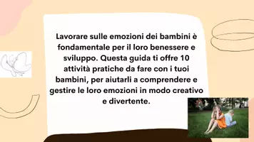 anteprima - Altro tipo di materiale - 10 attività per lavorare con i bambini sulle emozioni - Pagina 1