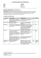 Vorschau - Stundenentwürfe - Exponentielles Wachstum Unterrichtsentwurf Schachspiel Mathematik - Seite 1