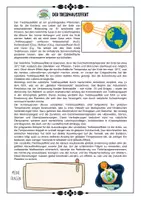 Vorschau - Arbeitsblätter - Klimawandel - Ursachen: Treibhauseffekt ; Treibhausgase ; Mensch ; Industrie ; CO2 Emissionen und Lösungsansätze (Klasse 8 9 10) mit Lösung - Deckblatt