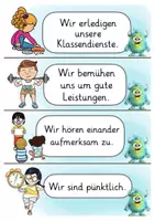 Vorschau - Mal- und Bastelvorlagen - Monsterklasse XXL Sorglospaket Schulanfang Monster Klassenmaskottchen - Seite 3