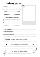 Vista previa - Hojas de trabajo - Así soy yo - página 1