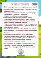 Vista previa - Juegos / Gamificación - Ordena los dados con Animales de Granja - página 1