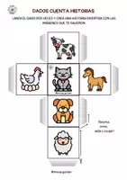 Vista previa - Juegos / Gamificación - Ordena los dados con Animales de Granja - página 2