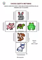 Vista previa - Juegos / Gamificación - Ordena los dados con Animales de Granja - página 3