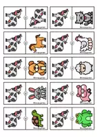 Vista previa - Juegos / Gamificación - Dominó Animales de la Granja (Farm Animals domino) - página 3