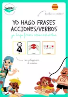 Vista previa - Refuerzo / NEE / Materiales de apoyo - YO HAGO FRASES ACCIONES-VERBOS - Portada