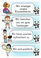 Vorschau - Arbeitsblätter - Pandaklasse Materialpaket Klassentier Panda - Seite 3