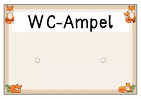 Vorschau - Poster - WC-Ampel / WC-Schilder - Fuchsklasse - Seite 2
