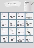 Vorschau - Stationenlernen - Mathe Zahlenraum 100 - Dosendiktat - Seite 3