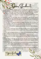 Προεπισκόπηση - Άλλος τύπος υλικού - Motivational letter to students - Εξώφυλλο