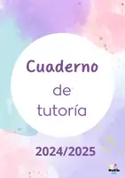 Vista previa - Para docentes: organización, planificación y formación - CUADERNO Acuarela. Curso 2024/25 - Portada