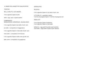 anteprima - Esercizi - Gli aggettivi qualificativi_scuola - Pagina 1