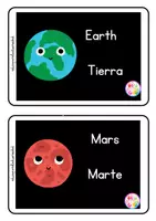 Vista previa - Unidades / Secuencias / Situaciones de Aprendizaje - CUADERNO DE ACTIVIDADES INFANTILES "EL ESPACIO". - página 3