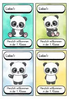 Vorschau - Arbeitsblätter - Pandaklasse Materialpaket - Panda Sparpaket - Seite 2