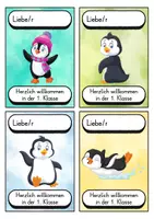 Vorschau - Mal- und Bastelvorlagen - Pinguinklasse Materialpaket - Pinguin Sparpaket - Seite 2