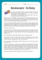 Vorschau - Arbeitsblätter - Basiskonzepte Biologie - Ein Dialog - Deckblatt