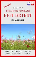 Vorschau - Arbeitsblätter - Klausur mit EWH - Theodor Fontane "Effi Briest" - Deckblatt