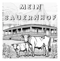 Vorschau - Mal- und Bastelvorlagen - Ausmalbilder Bauernhof - Seite 1