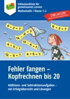 Vorschau - Arbeitsblätter - Fehler fangen - Kopfrechnen bis 20 - Deckblatt