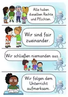 Vorschau - Poster - Klassenregeln Oktopusklasse Krakenklasse - Seite 3