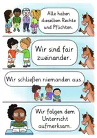 Vorschau - Poster - Klassenregeln Pferdeklasse Klassentier Pferd - Seite 3