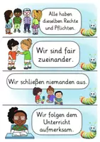 Vorschau - Poster - Klassenregeln Raupenklasse Klassentier Raupe - Seite 3