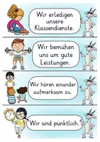 Vorschau - Mal- und Bastelvorlagen - Ziegenklasse Klassentier Ziege Sorglospaket - Seite 3