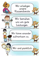 Vorschau - Mal- und Bastelvorlagen - Tigerklasse Sorglospaket Klassentier Tiger - Seite 3