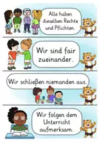 Vorschau - Poster - Klassenregeln Tigerklasse Klassentier Tiger - Seite 3