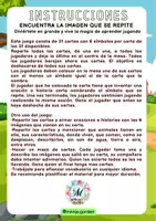 Vista previa - Juegos / Gamificación - Juego de Cartas de la Granja (Farm Animals Matching pairs) - página 2