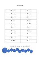 Vorschau - Arbeitsblätter - Malreihen - Seite 2