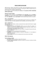 Vorschau - Merkblätter - How to write an outline - aspektorientierte Zusammenfassung im Englischunterricht - Seite 3