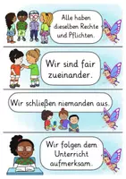 Vorschau - Poster - Klassenregeln Schmetterlingklasse Klassentier Schmetterling - Seite 3