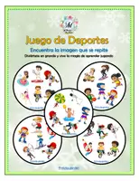 Vista previa - Juegos / Gamificación - Juego de cartas Deportes (Sport Matching pairs card game) - Portada