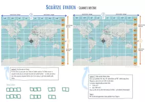 Vorschau - Spiele - Schiffe versenken Gradnetz der Erde Orientierung Geographie Schätze finden - Seite 1