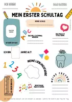 Vorschau - Arbeitsblätter - Meilenstein-Poster zum Schulanfang - Seite 2
