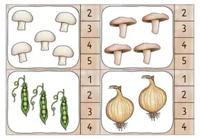 Vorschau - Spiele - Klammerkarten Zahlenraum 1-5 - Seite 3