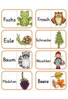 Vorschau - Spiele - Herbst: Lesen und Legen - Domino® – Lesetraining in der 1.–2. Klasse (FREEBIE) - Seite 2