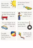 Vorschau - Aufgabenkarten - Gesprächskarten nach dem Sommer - Stop and Swap - Seite 2