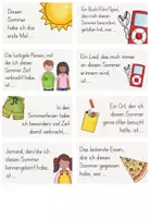 Vorschau - Aufgabenkarten - Gesprächskarten nach dem Sommer - Stop and Swap - Seite 3