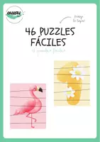 Vista previa - Tarjetas / Manipulativos - 46 PUZZLES FÁCILES - Portada