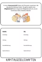 Vorschau - Arbeitsblätter - Flipbook Unternehmensformen (als pdf und PowerPoint-Datei!) - Seite 3