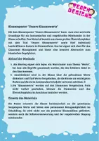 Vorschau - Poster - Klassenposter "Unsere Klassenwerte" - Seite 1