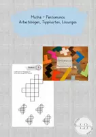 Vorschau - Arbeitsblätter - Mathe - Pentominos Arbeitsbögen, Tipps, Lösungen - Deckblatt