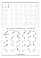 Vorschau - Arbeitsblätter - Visuelle Wahrnehmung - 20 Arbeitsblätter - Seite 2