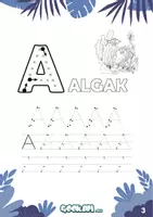 Vista previa - Unidades / Secuencias / Situaciones de Aprendizaje - Hur ikasten - Zenbakiak eta Hizkiak - página 3